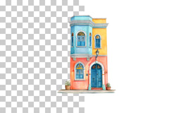 Townhouse Clipart Bundle - Etb 408 - CraftNest - Digital Crafting and Art