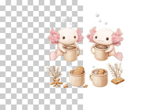 Axolotl Christmas Clipart Bundle - CraftNest - Digital Crafting and Art