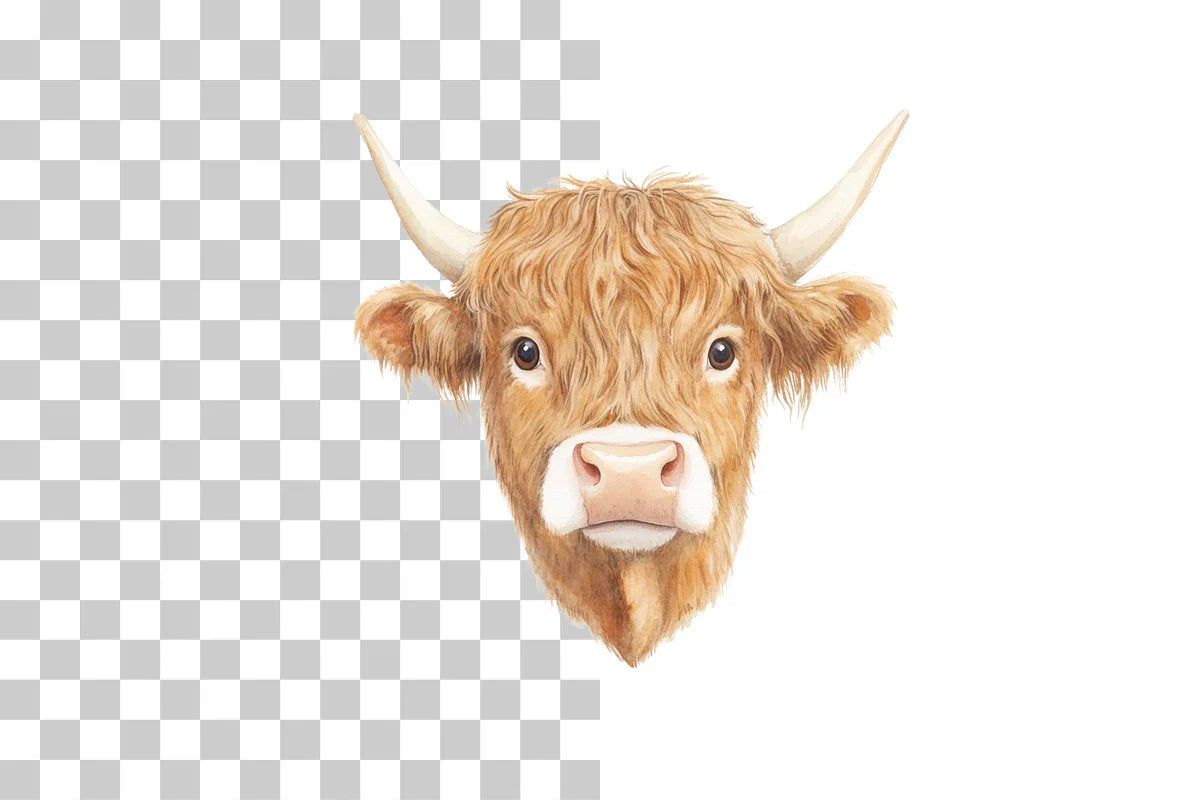 Highland Cow Design Mug Wrap Bundle - CraftNest - Digital Crafting and Art