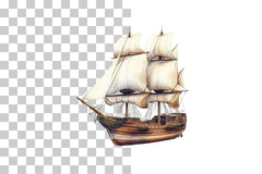 Pirate Sailing Ship Clipart Bundle - CraftNest - Digital Crafting and Art