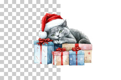 Cozy Cute Cats Clipart Bundle - CraftNest - Digital Crafting and Art
