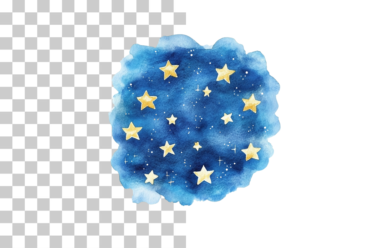 Magical Night Sky & Christmas Clipart Bundle