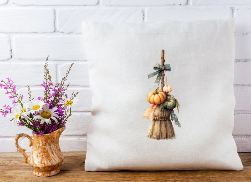 Autumn Witch Broom Clipart Bundle - CraftNest - Digital Crafting and Art