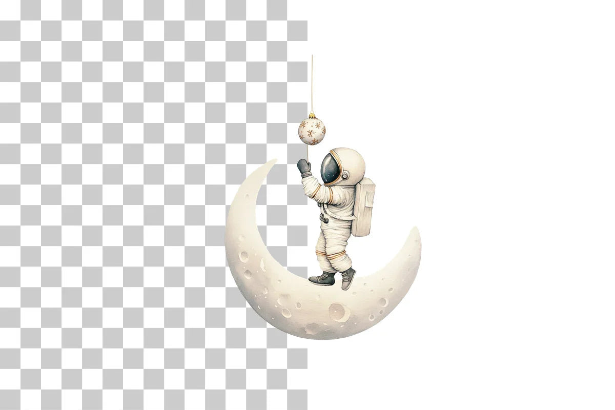 Astronauts & Christmas Art Clipart Bundle - CraftNest - Digital Crafting and Art