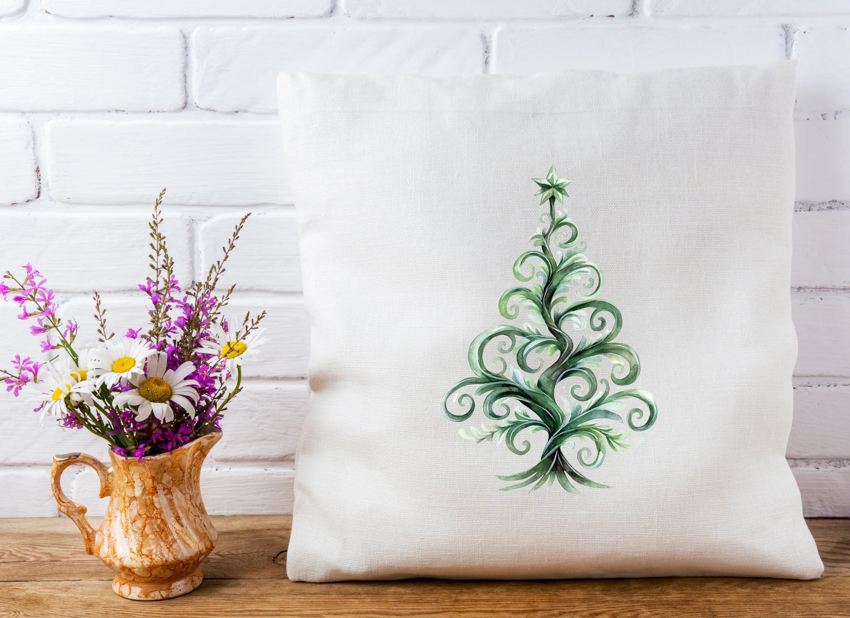 Spiral Christmas Tree Clipart Bundle - CraftNest - Digital Crafting and Art