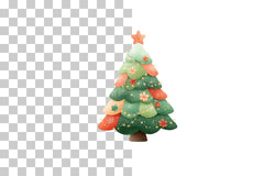 Christmas Tree Clipart Bundle - CraftNest - Digital Crafting and Art