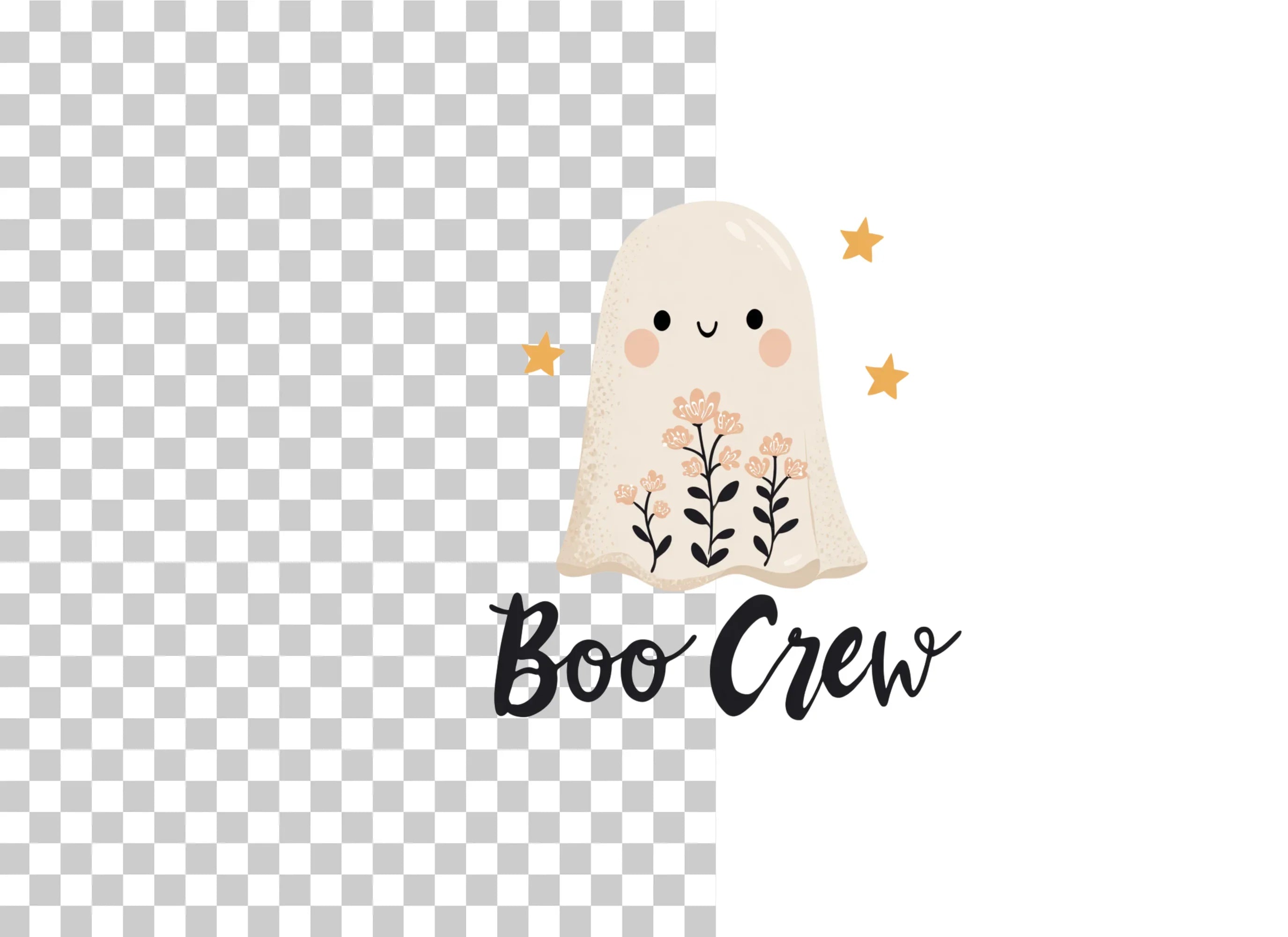 Boo Crew Clipart Bundle - CraftNest - Digital Crafting and Art