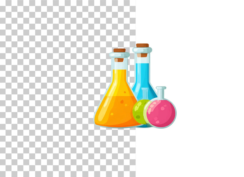 Lab Tube Clipart Bundle - CraftNest - Digital Crafting and Art