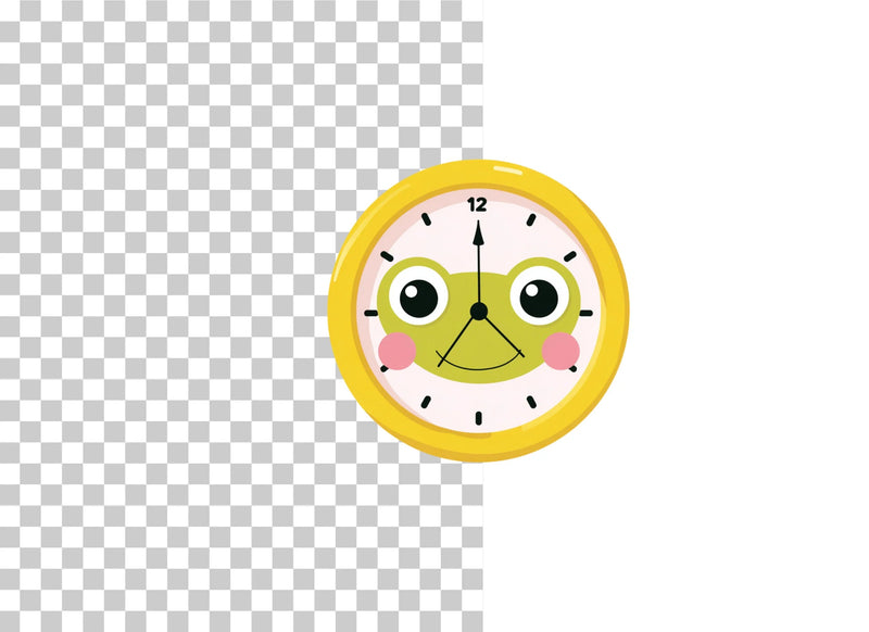 Kawaii School Clock Clipart Bundle - CraftNest - Digital Crafting and Art