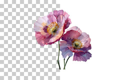 Pink Flower Clipart Bundle 404 - CraftNest - Digital Crafting and Art