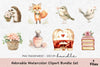 Cozy Love & Cute Animals Clipart Bundle
