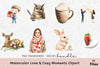 Love & Cozy Moments Clipart Bundle