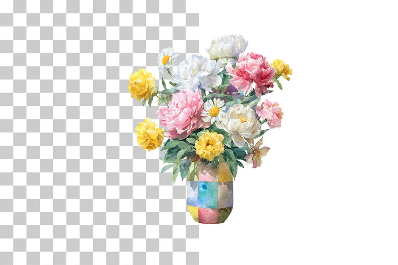 Summer Flowers Clipart Bundle - CraftNest - Digital Crafting and Art
