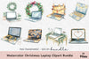 Christmas Laptop Clipart Bundle