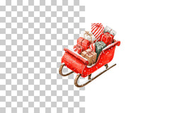 Santa Sleigh Gift Clipart Bundle - CraftNest - Digital Crafting and Art