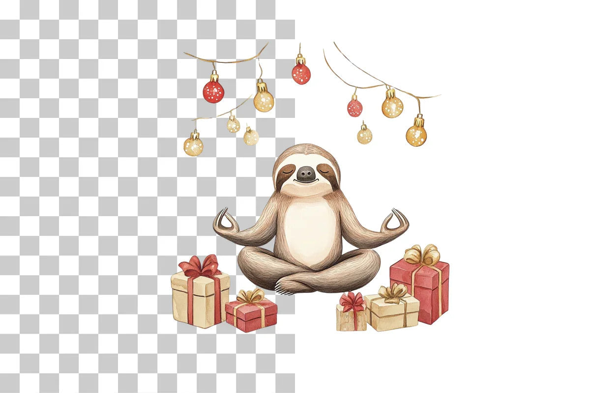 Sloth Workout Clipart Bundle - CraftNest - Digital Crafting and Art