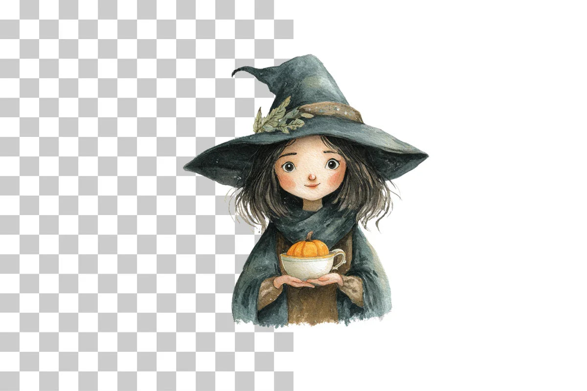 Spooky Girl Clipart Bundle for Halloween Designs - CraftNest - Digital Crafting and Art