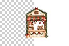 Christmas Dog Bakery & Market Clipart Bundle - CraftNest - Digital Crafting and Art