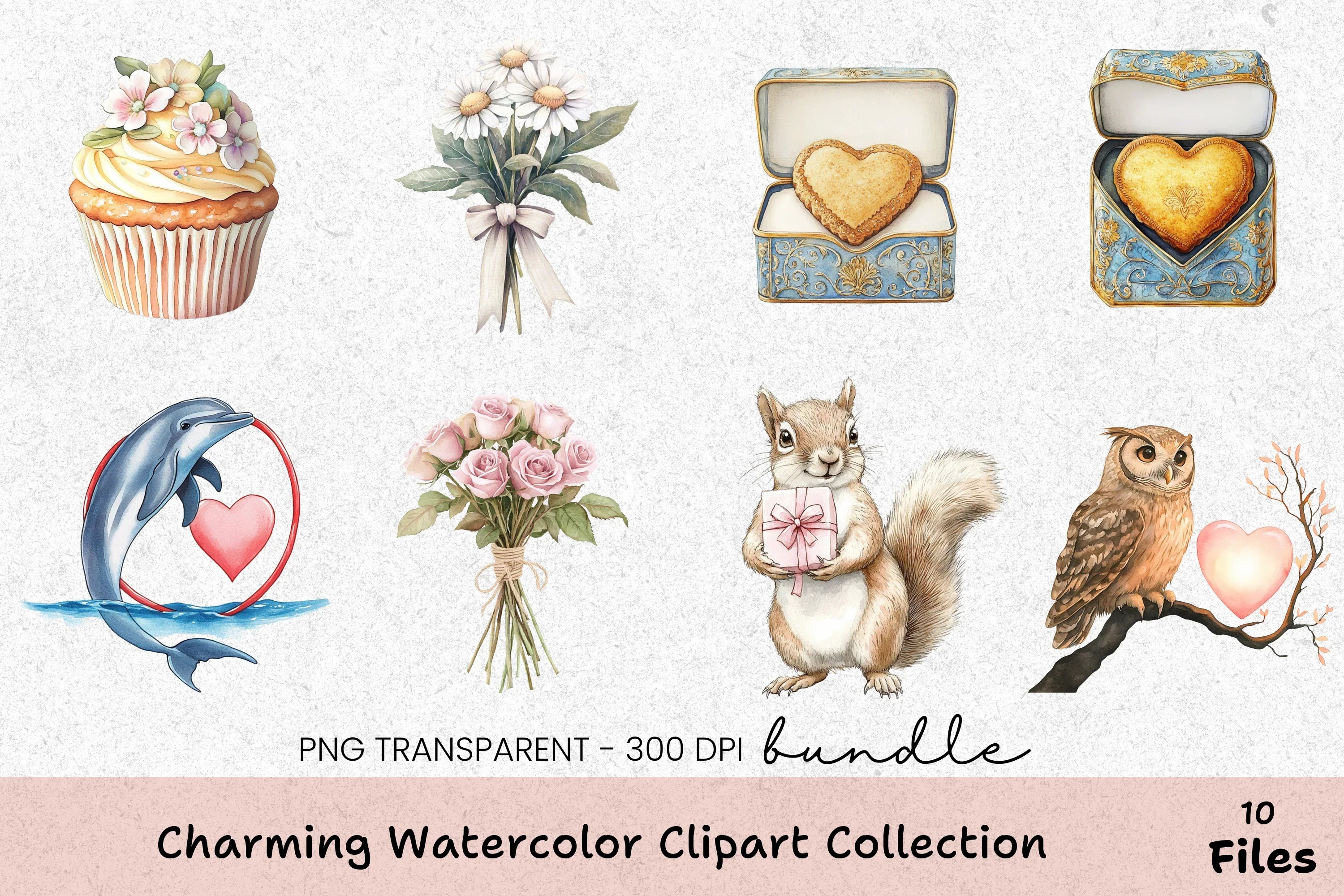 Charming Clipart Collection Bundle - CraftNest - Digital Crafting and Art