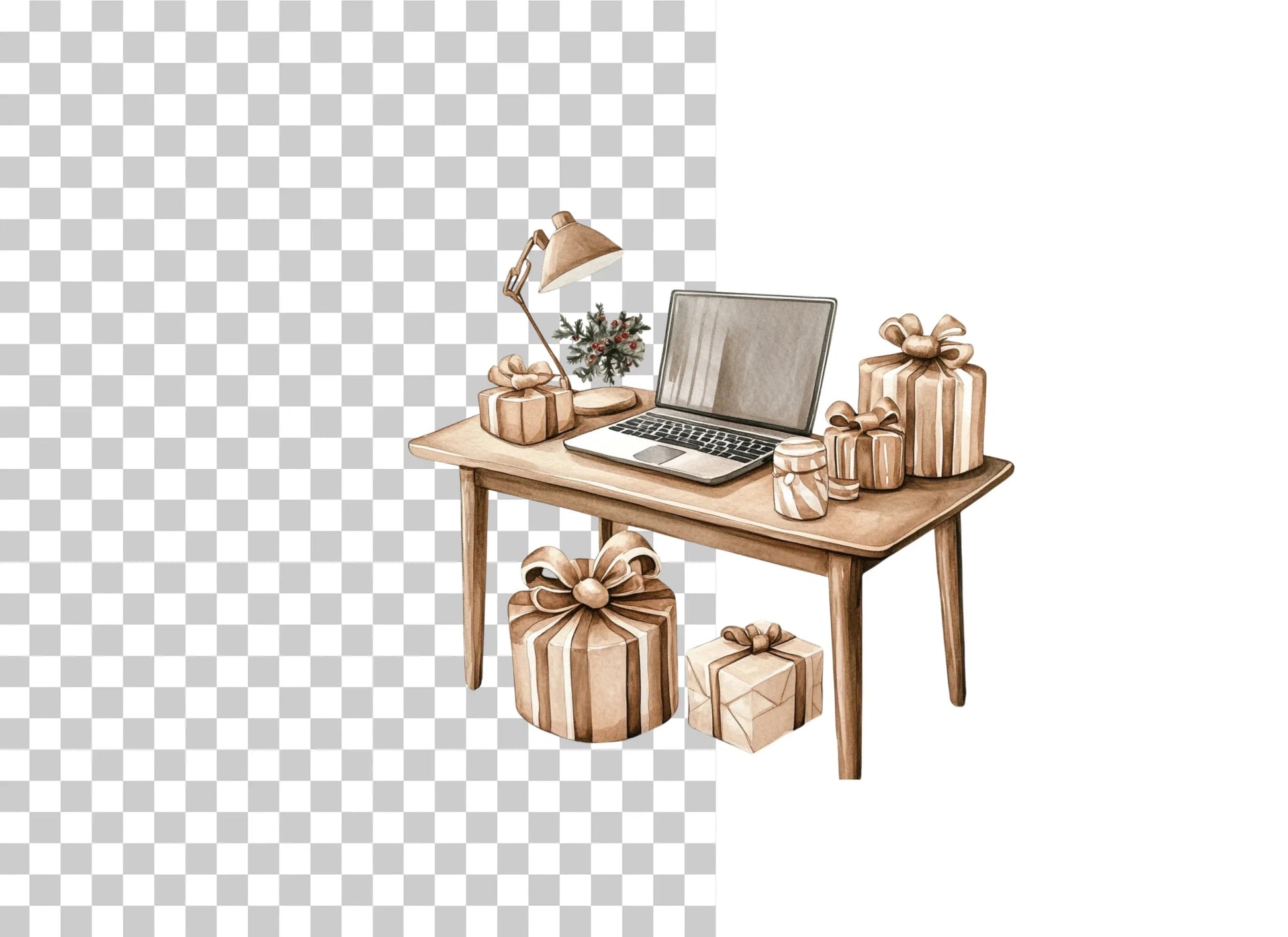 Cozy Desk Clipart Bundle - CraftNest - Digital Crafting and Art