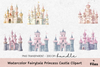 Fairytale Princess Castle Clipart Bundle