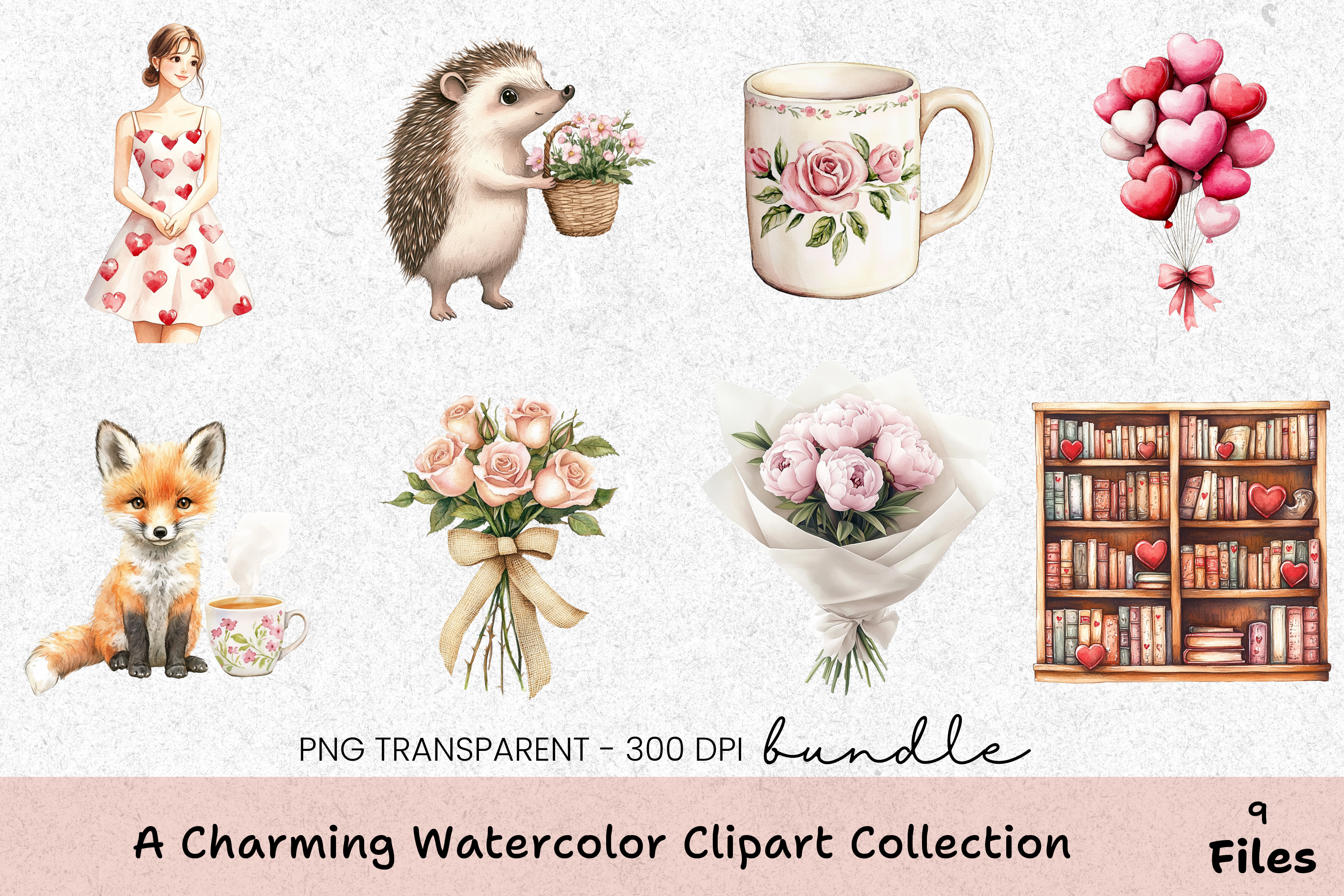 Charming Clipart Collection Bundle