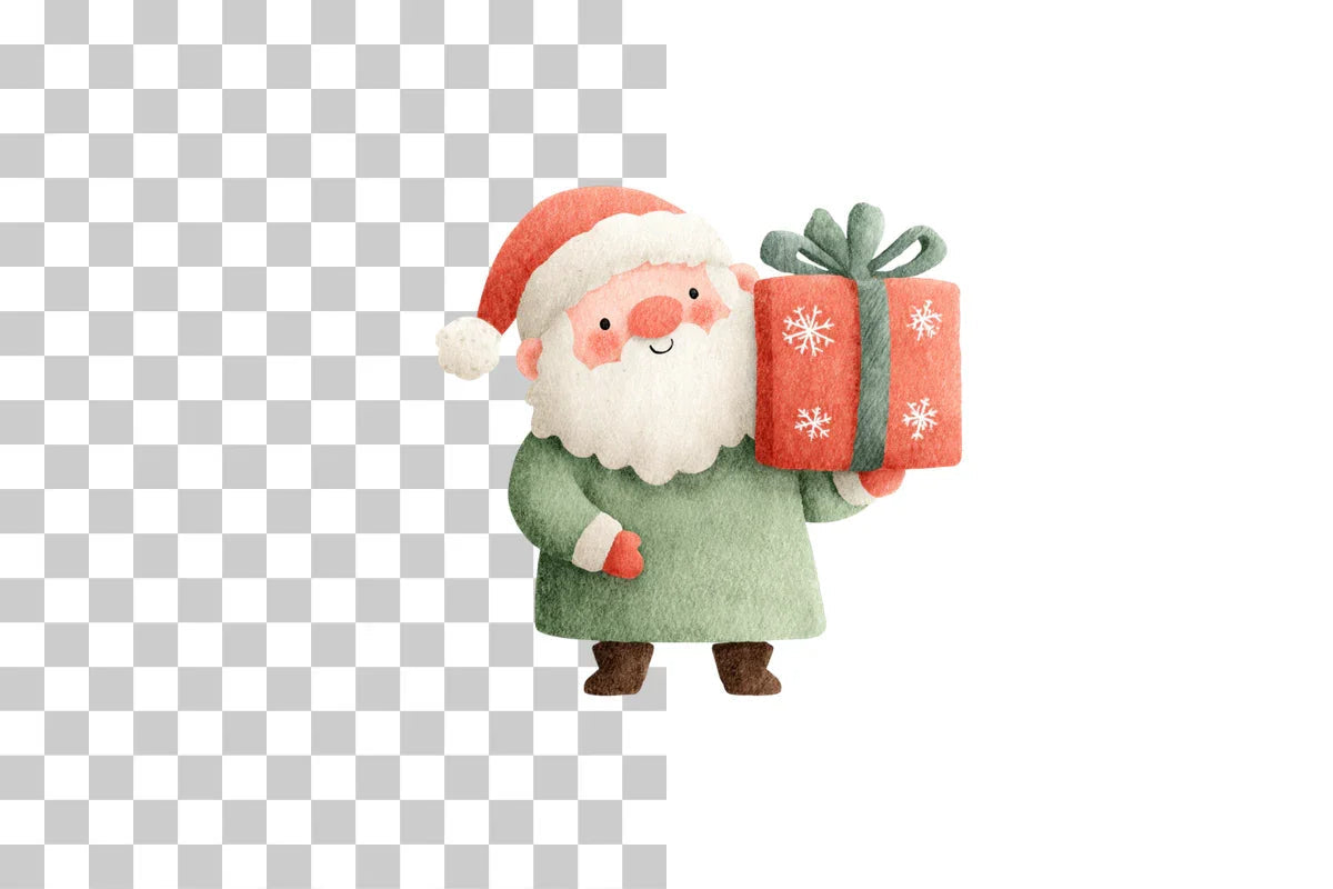 Santa Gift Clipart Bundle - CraftNest - Digital Crafting and Art