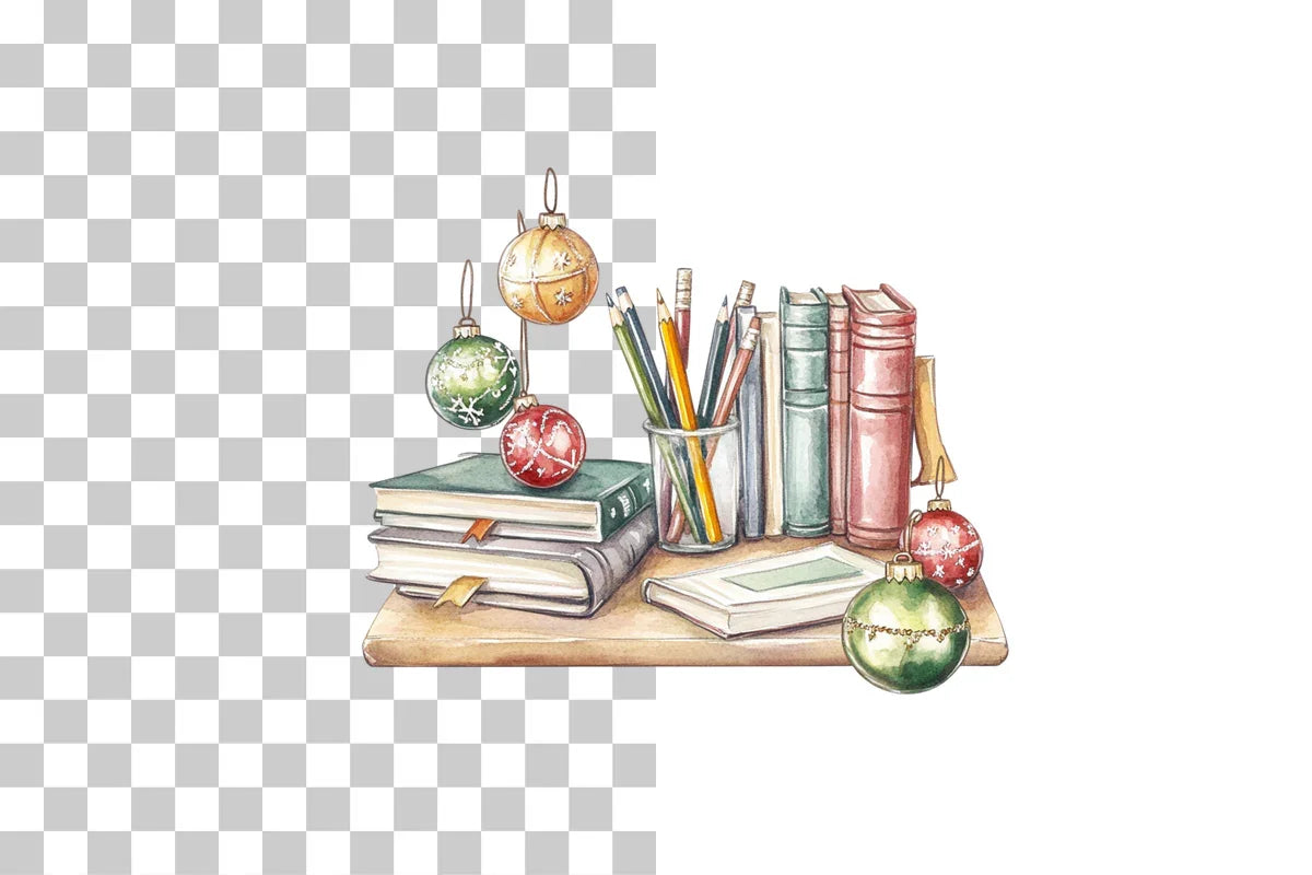 Holiday Book Clipart Bundle - CraftNest - Digital Crafting and Art
