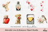Adorable Love & Romance Clipart Bundle