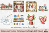 Festive Christmas Crafting & Gift Clipart Bundle