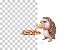 Hedgehog Baking Clipart Bundle - CraftNest - Digital Crafting and Art