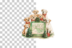 Cute Christmas Dogs Holiday Clipart Bundle - CraftNest - Digital Crafting and Art