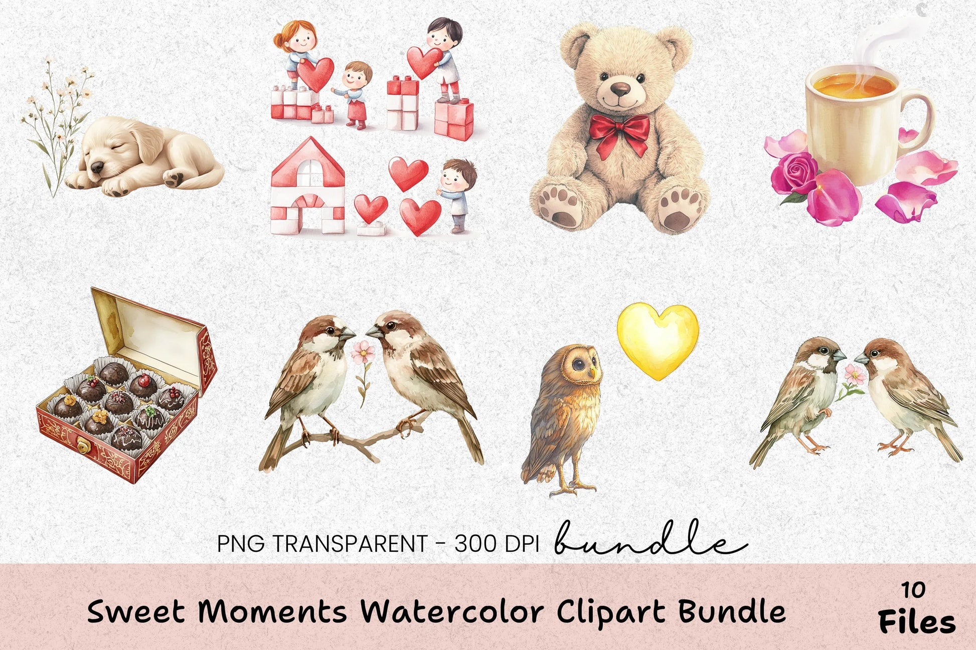 Sweet Moments Clipart Bundle - CraftNest - Digital Crafting and Art