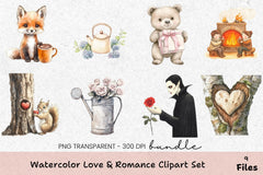 Sweet Hearts & Cozy Moments Clipart Bundle - CraftNest - Digital Crafting and Art