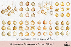 Ornaments Group Clipart Bundle - CraftNest - Digital Crafting and Art