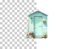 Beach Hut Clipart Bundle - Etb 378 - CraftNest - Digital Crafting and Art