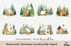 Christmas Countryside Clipart Bundle