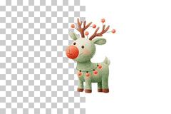Cute Reindeer Clipart Bundle - CraftNest - Digital Crafting and Art