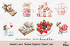 Sweet Love Theme Digital Clipart Bundle
