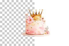 Pink Princess Clipart Bundle - CraftNest - Digital Crafting and Art