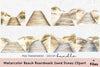 Beach Boardwalk Sand Dunes Clipart Bundle
