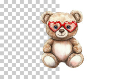 Valentine's Day Teddy Clipart Bundle - CraftNest - Digital Crafting and Art