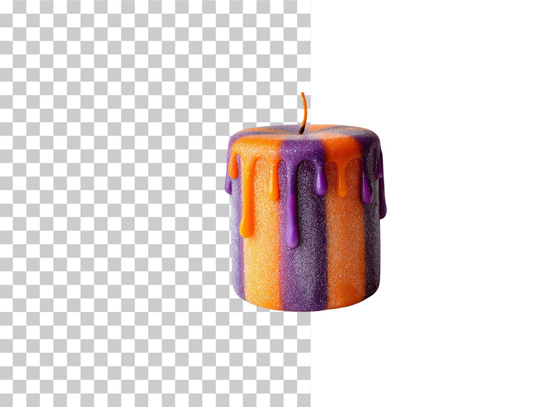 Halloween Candle Clipart Bundle - CraftNest - Digital Crafting and Art