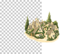 Cotswolds English Village Clipart Bundle - CraftNest - Digital Crafting and Art