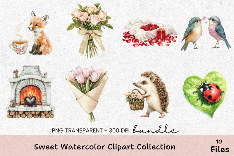 Sweet Collection Clipart Bundle - CraftNest - Digital Crafting and Art