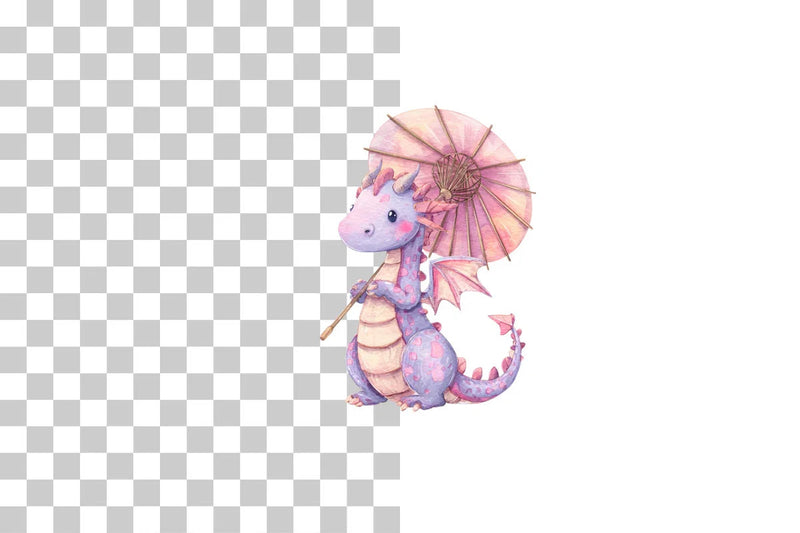Cute Dragon Clipart Bundle - CraftNest - Digital Crafting and Art