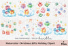 Christmas Gifts Holiday Clipart Bundle