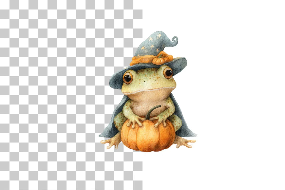 Spooky Frog Clipart Bundle - CraftNest - Digital Crafting and Art