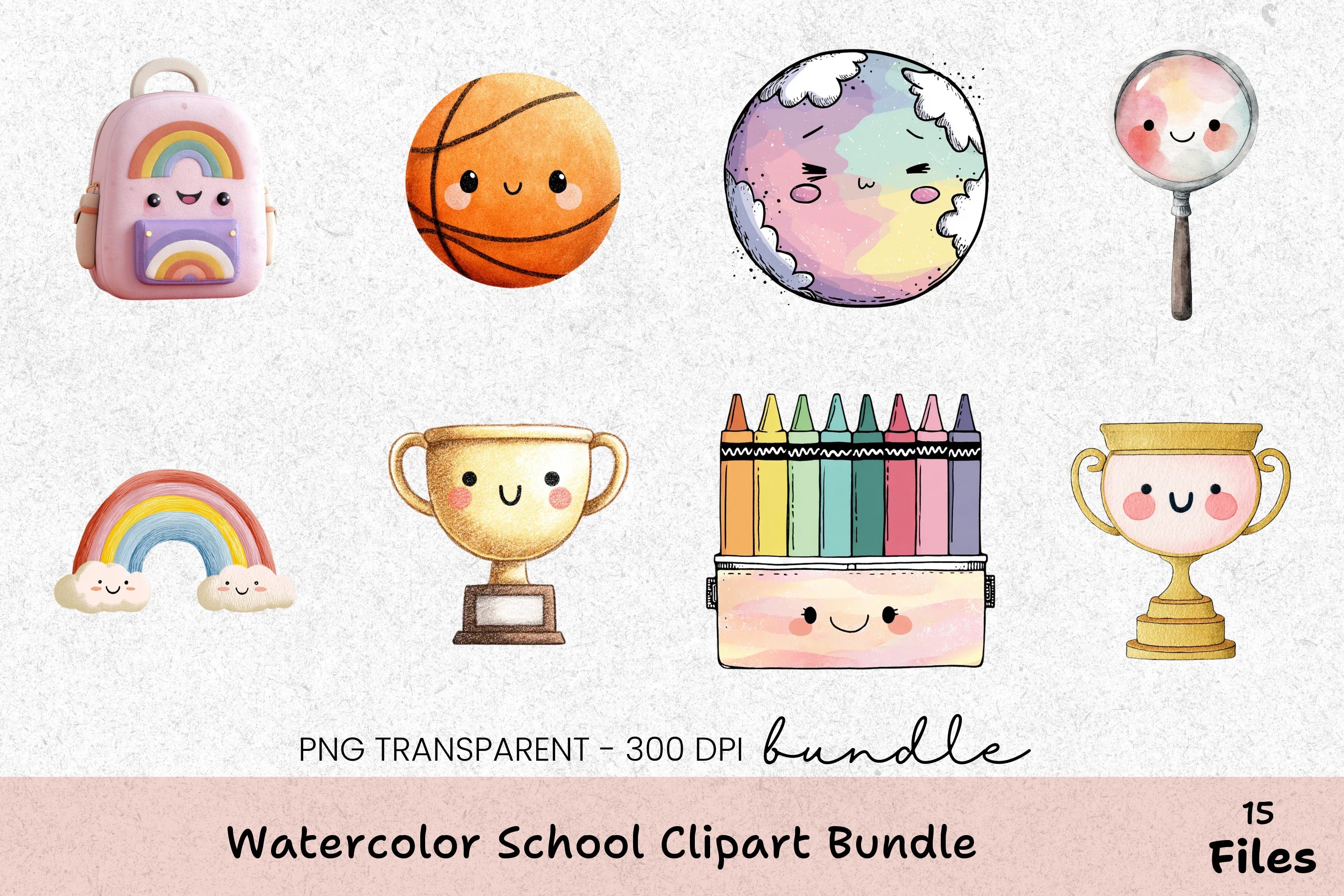 School Clipart Bundle for Creative Projects - CraftNest - Digital Crafting and Art