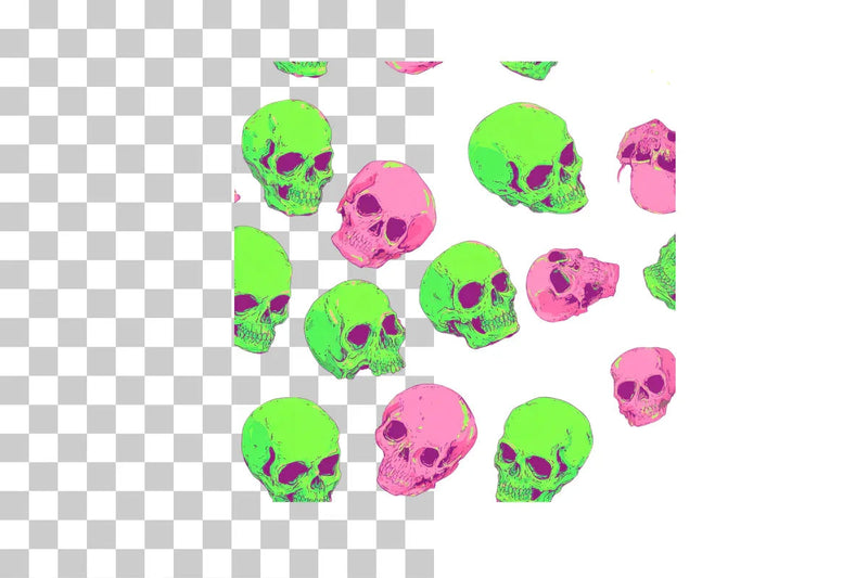 Neon Halloween Pattern Clipart Bundle - CraftNest - Digital Crafting and Art